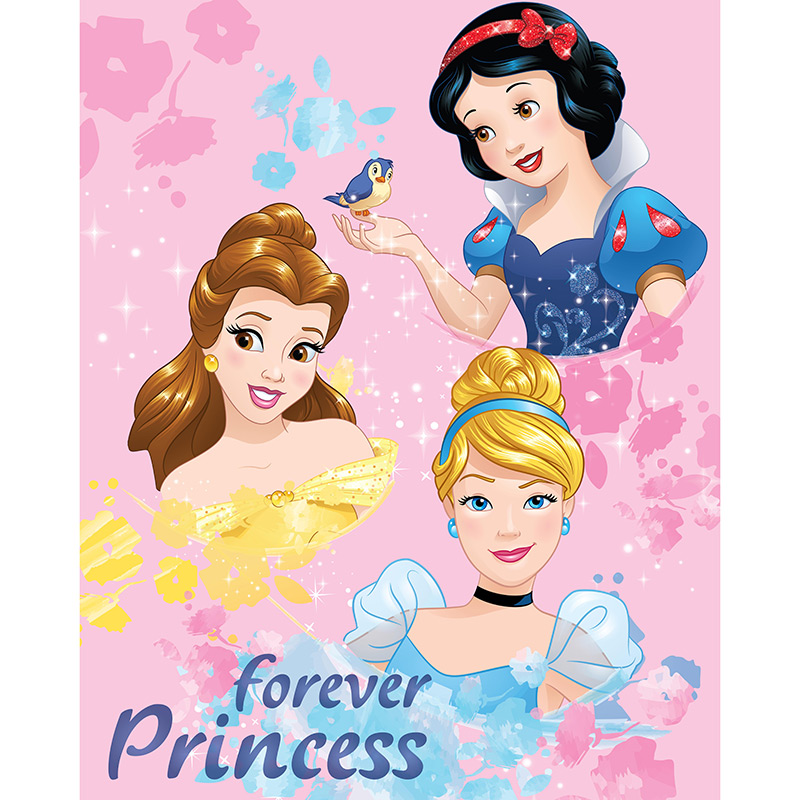 Κουβέρτα Fleece Κούνιας Dimcol Disney 045 Princess